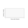 Soft and Thick Absorbent Towel, Suitable for Washing and Bathing In Children and Adults' Homes 13*28.74inch/33*73cm