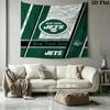 NY Jets Wall Tapestry Aesthetic Wall Hanging Printed Fabric Blanket Decorative Tapestries for Bedroom Living Room Home Decor