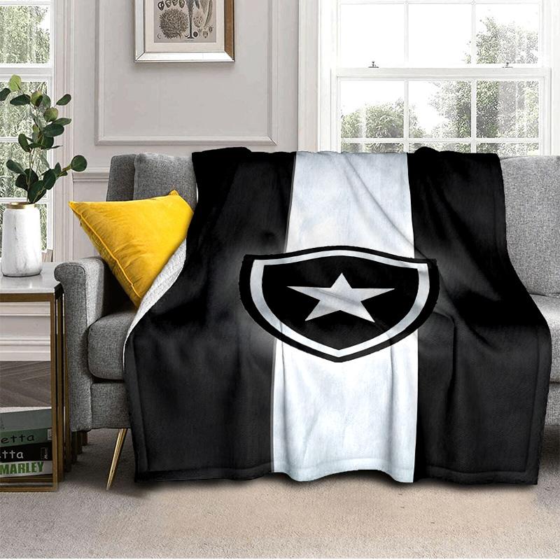 Shield With Star Emblem Printed Throws Blanket Soft Flannel Blankets for Couch Bed Gifts for Men Women Picnic blanket Christmas gifts