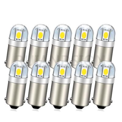 BA9S LED Bulbs BA9 1895 1891 53 57 White 6V LED Bulbs 3030
