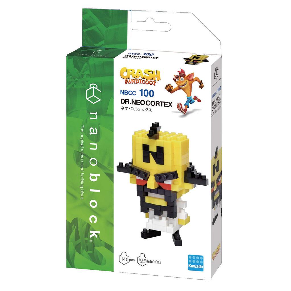 Nanoblock - Dr.Neo Cortex [Crash Bandicoot] Character Collection Series Assembly Kit