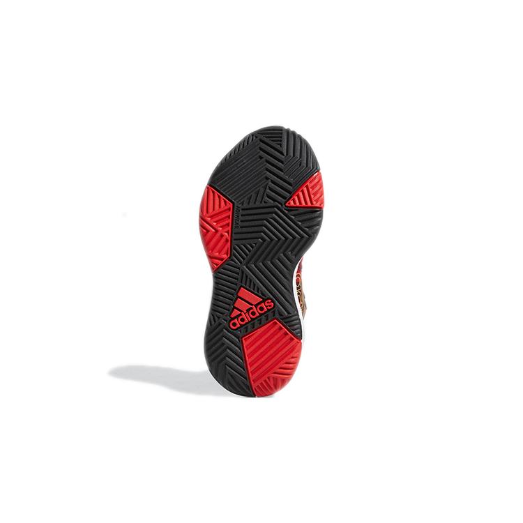 Adidas OwnTheGame 2.0 Abrasion Resistant Mid top Children's Basketball Shoes Red Kids' GY0813