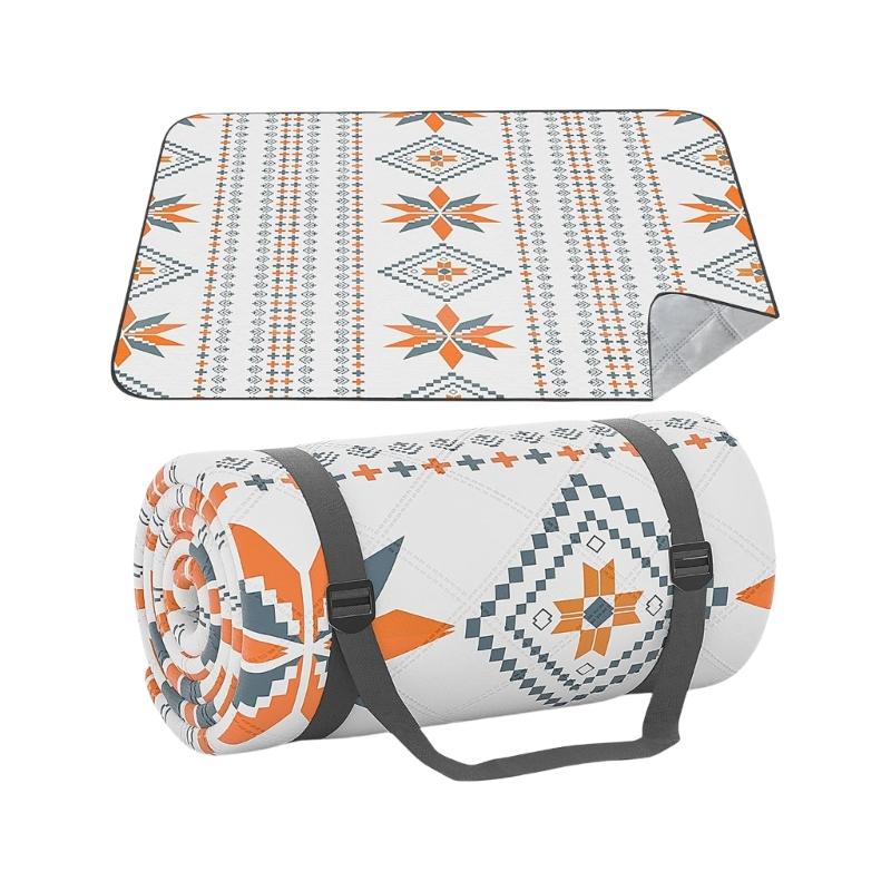 Large Outdoor Picnics Mats Nonslip Grass Resistant Durability Camping Pad for Family Gatherings