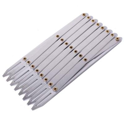 Adjustable Length Expanding Rule Multifunctional Buttonhole Mark Sewing Gauge Tool DIY Isometric Divider