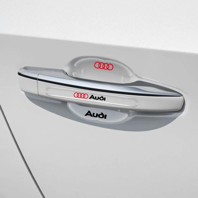8 Stück Transparente Auto-Türgriff-Schutzfolie Kratzfeste Aufkleber für Audi A1 A2 A3 A4 A5 A6 A7 A8 Q1 Q2 Q3 Q4 Q5 Q6 Q7 Q8