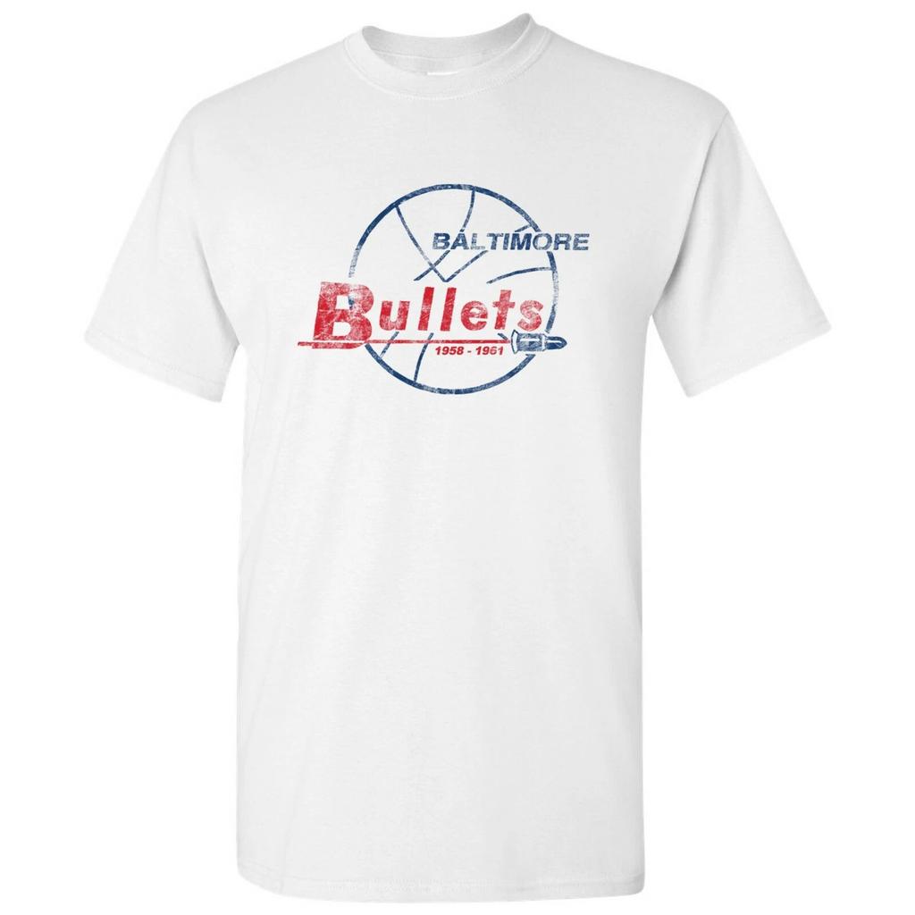 Baltimore Bullets UGP Classics Basic Cotton T-Shirt - White