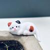 Animal Fish Tank Ornament Small Cat Statue Aquarium Decoration Easy To Clean Fish Tank Home Decoration