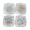 3mm Pentagram Zirconia Nail Art Decorations: Super Sparkling Christmas Stars, Flat Back Rhinestones, DIY Press-On Nail Accessories
