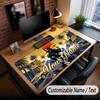 Custom Name Extended Mouse Pad,Kendrick Lamar Gaming Desk Mat For Home Office Desktop Decor