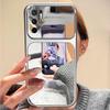 Case for Xiaomi Redmi Note 10 5G,POCO M3 Pro 5G Trending Big Window Cover Mirror Phone Casing