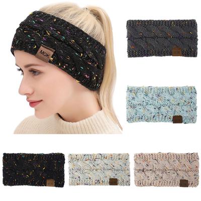 Fashion  And Winter  Color Wool Knitted Hair Band Sports Headband