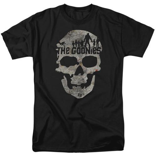 The Goonies Skull 1 Adult TShirt Black Unisex T-Shirt S