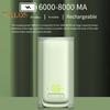 Portable Milk Heater 6000mAh Wireless Bottle Heater Fast Heating 48-Hour Warmth Retention Intelligent Temperature Control Travel-Friendly Baby Bottle