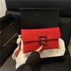 Casual clutch bag women's bag new texture niche trend clutch bag new bag women's fashion simple envelope bag