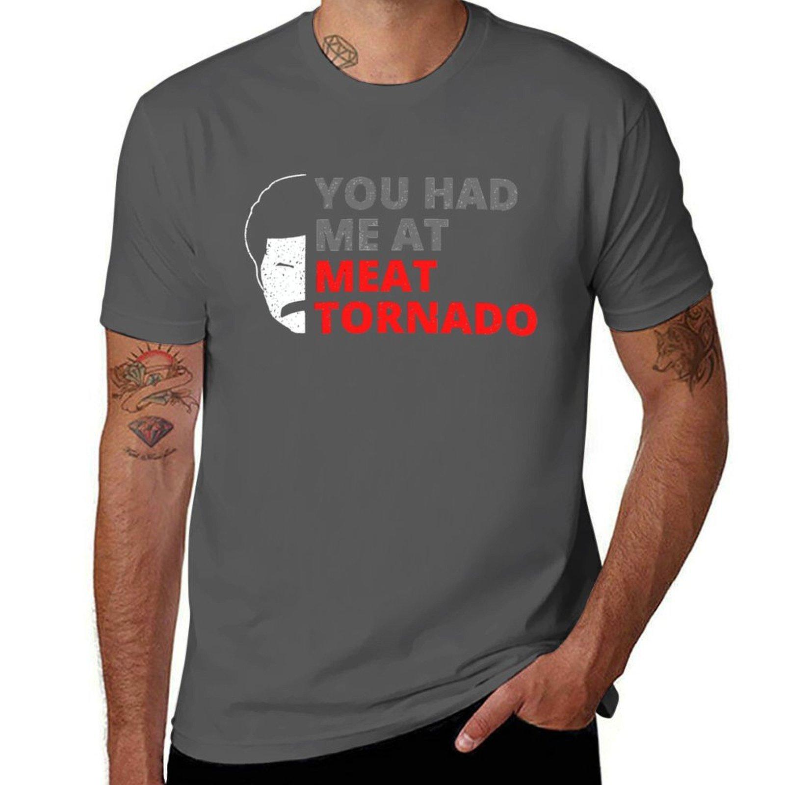 

Meat Tornado T-Shirt man t shirt cotton high quality man t shirt luxury t shirts with prints T-Shirt 4XL
