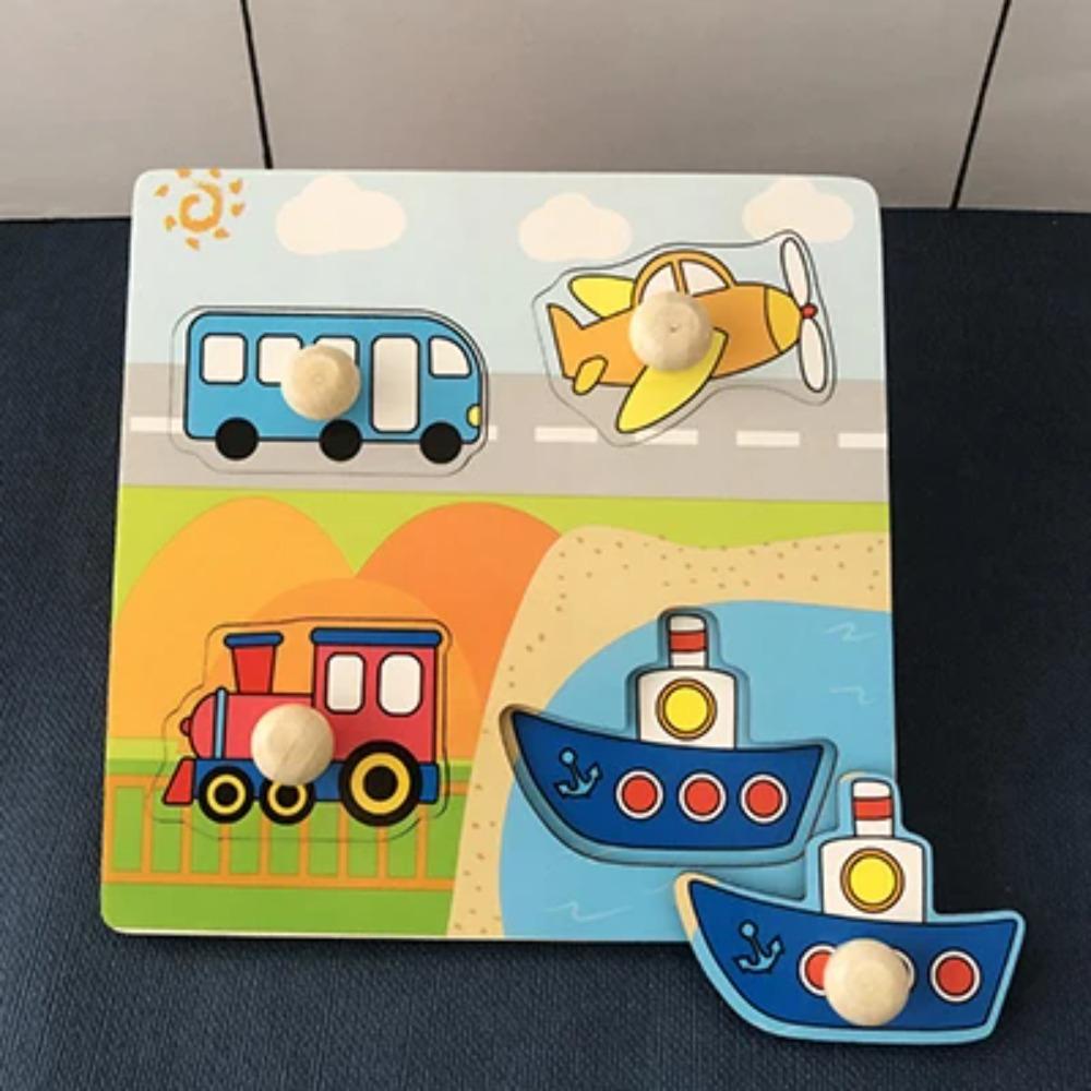 Drevené puzzle pre batoľatá Montessori hračky pre bábätká ABC Abeceda Číslo Tvar Zodpovedajúca dosková hra Predškolská vzdelávacia hračka pre deti 2-4