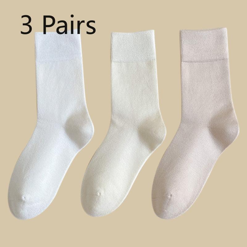 

3 пары женских зимних толстых теплых чулок Mooncake Mid Tube без косточек 3 Pairs