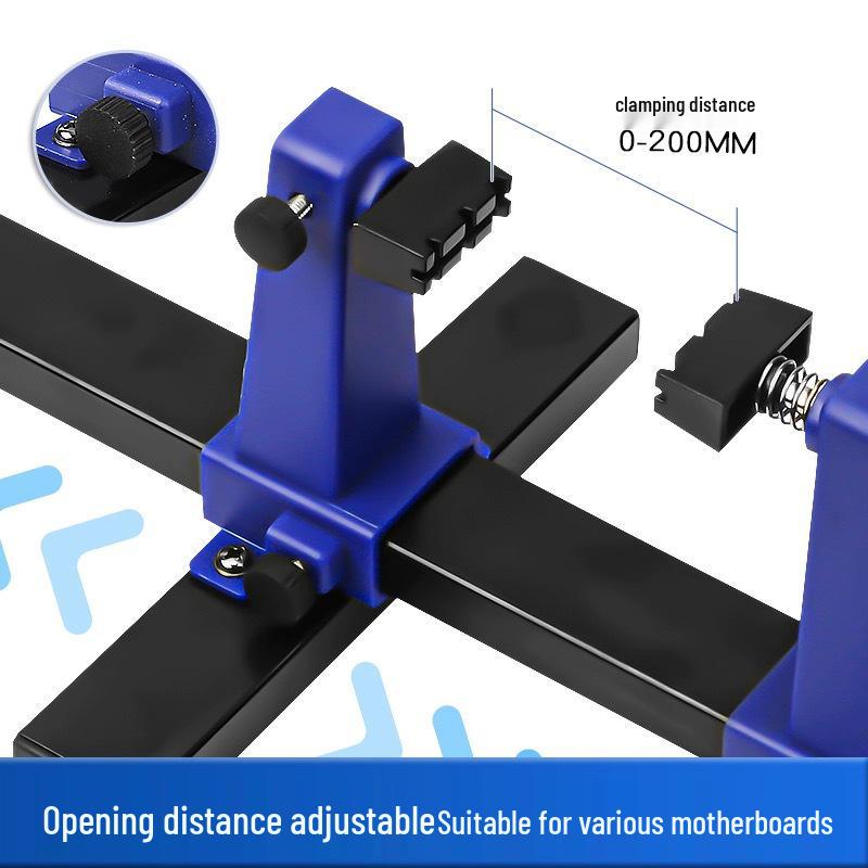 Adjustable Circuit Board Soldering Fixture & Auxiliary Clamp for Mobile Phone and Computer Repair