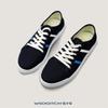 Fashion 50 extra large size canvas men's shoes pattern low top breathable widened board shoes non-slip