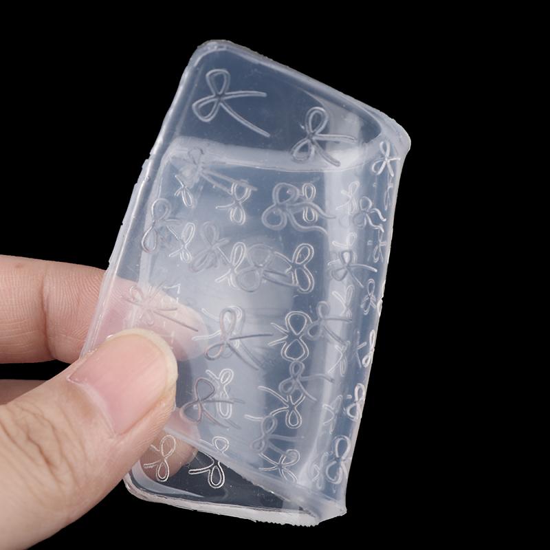 Bowknot Mold 3D Carving Stamping Plates Manicure Art Decorations Diy Design Silicone Nail Art Mold Template For Nail Charms