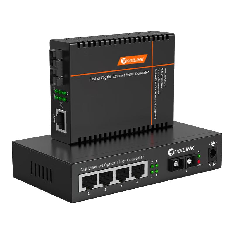 netLINK HTB-1100 Series Fast Ethernet Fiber Optic Transceiver