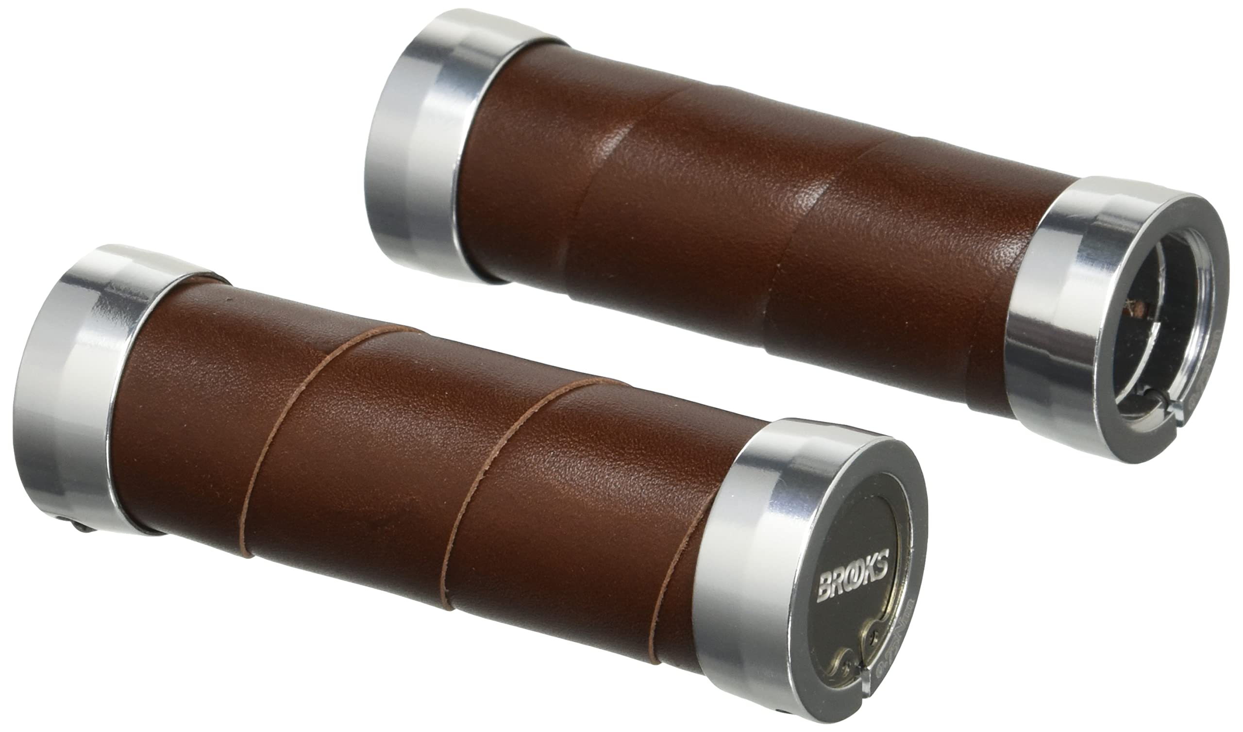 

BROOKS Japanese Grip SLENDER LEATHER GRIPS Brown [Genuine Product] A.BROWN