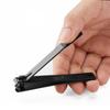 Black Manicure Slope Flat Shape Nail Clipper Cutter Pedicure Nail Care Nail Trimmer