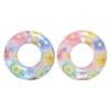 Flower Swimming Rings Inflatable Swim Rings Inflatable Pool Float Flower Floats Swimming Pool Hoop Swim Float Rings