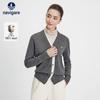 Navigare Women's 100% Wool Knit Cardigan