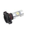 2x White 5202 H16 Fog Or Daytime Running Lights High Power LED Bulbs For Car Truck Motorcycle Boat RV Trailer