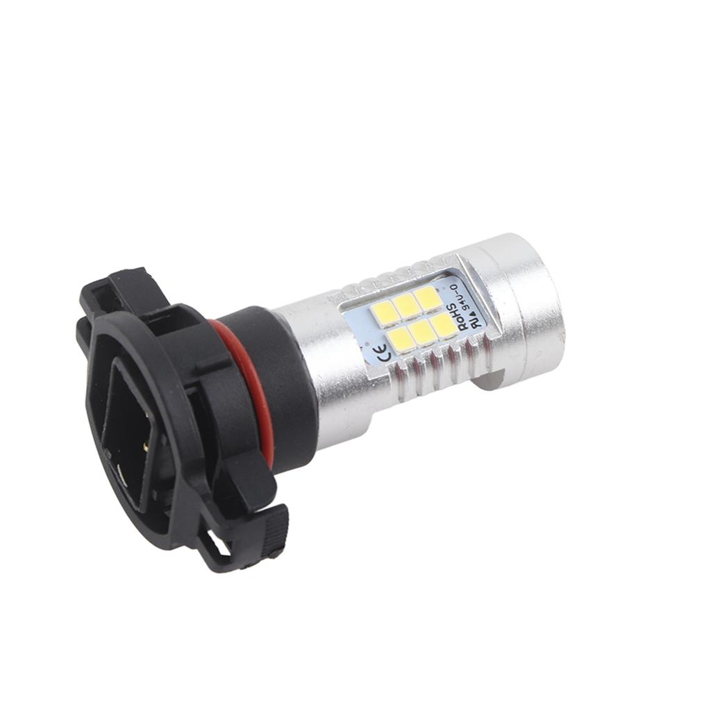 2x White 5202 H16 Fog Or Daytime Running Lights High Power LED Bulbs For Car Truck Motorcycle Boat RV Trailer