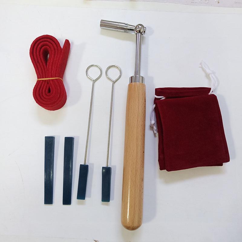 7-Piece Xu Yi Piano Tuning Tools Set - Musical Instrument Accessories