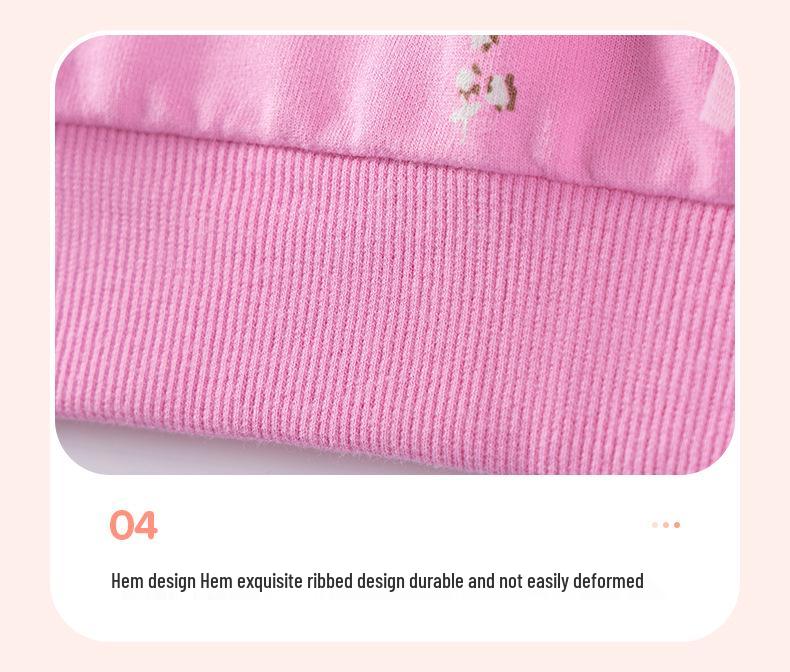 Little Maven Autumn Long-Sleeve Girls' Cute Baby Clothing Set