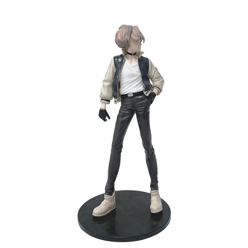 Bungo Stray Dogs Anime Nakahara Chuya Figure Dazai Osamu Action Figures Noodles Press Model PVC Collectible Toys Birthday Gifts