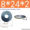 Galvanized Flat Metal Washer Spacer M3-M60