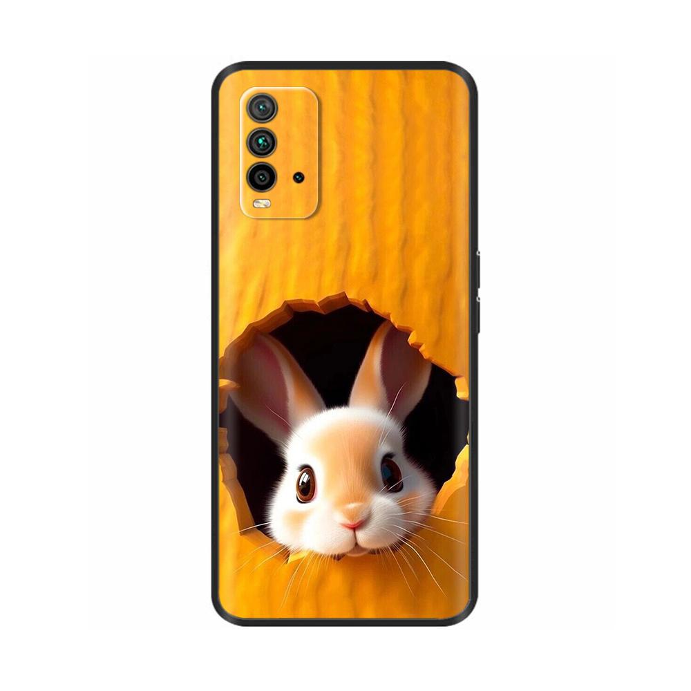 Für Redmi 9T Hülle Blumen Weiche Handyhülle Rückseite Für Xiaomi Redmi 9T 9 T Redmi9T Hüllen Schlankes Silikon Coque Anti-Fall Fundas
