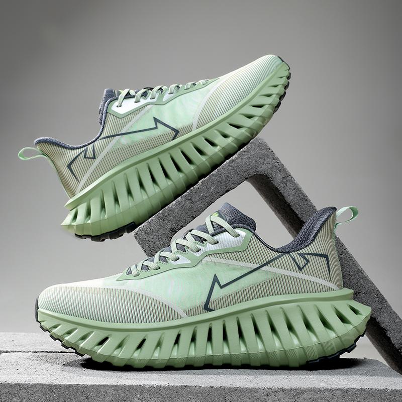High-quality Chunky Running Shoes for Men Light Comfy Outdoor Jogging Summer Mesh Breathable Trekking Shoes Versatile Sneakers