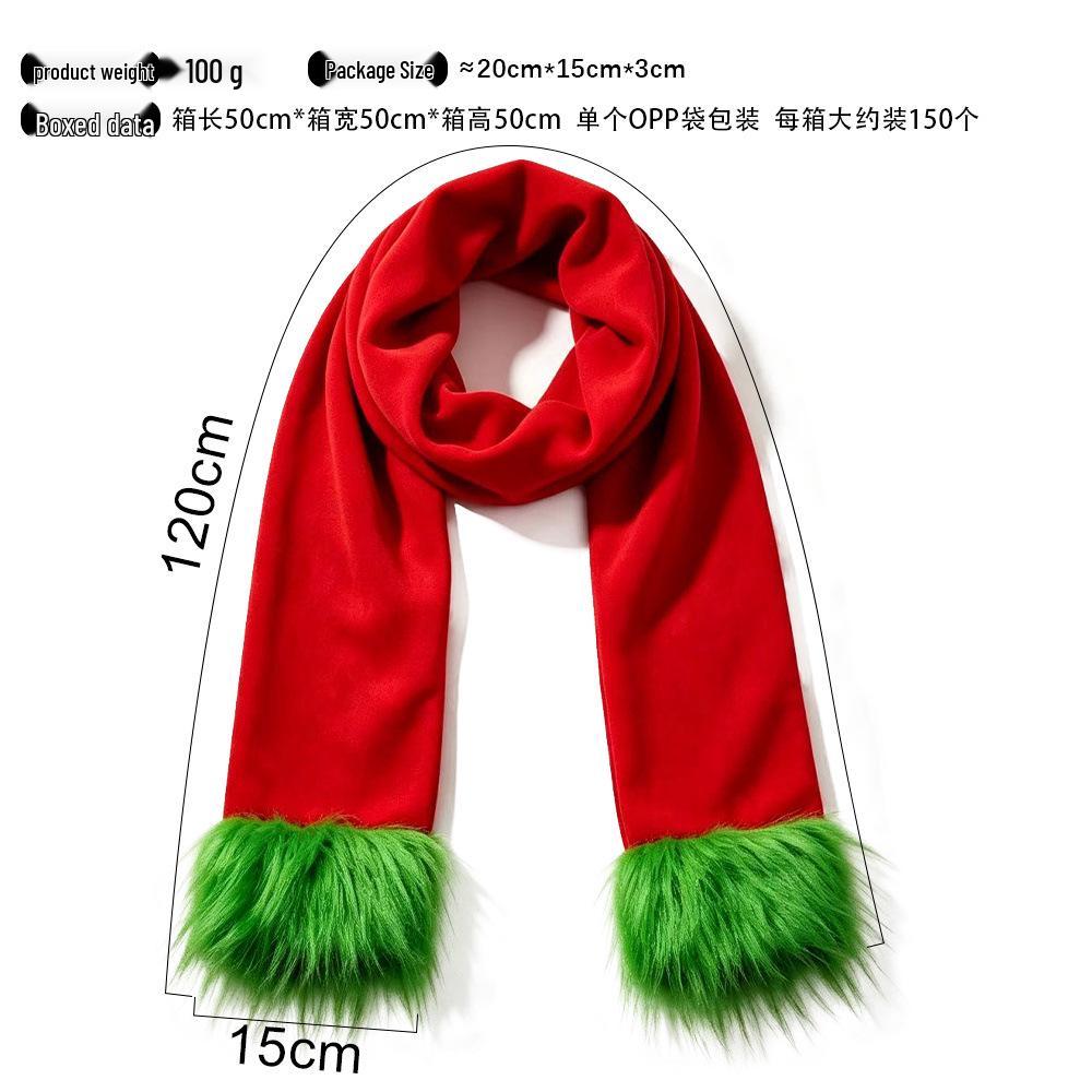 Grinch Apple Christmas Arm Decorations - Cute & Funny Masquerade Props