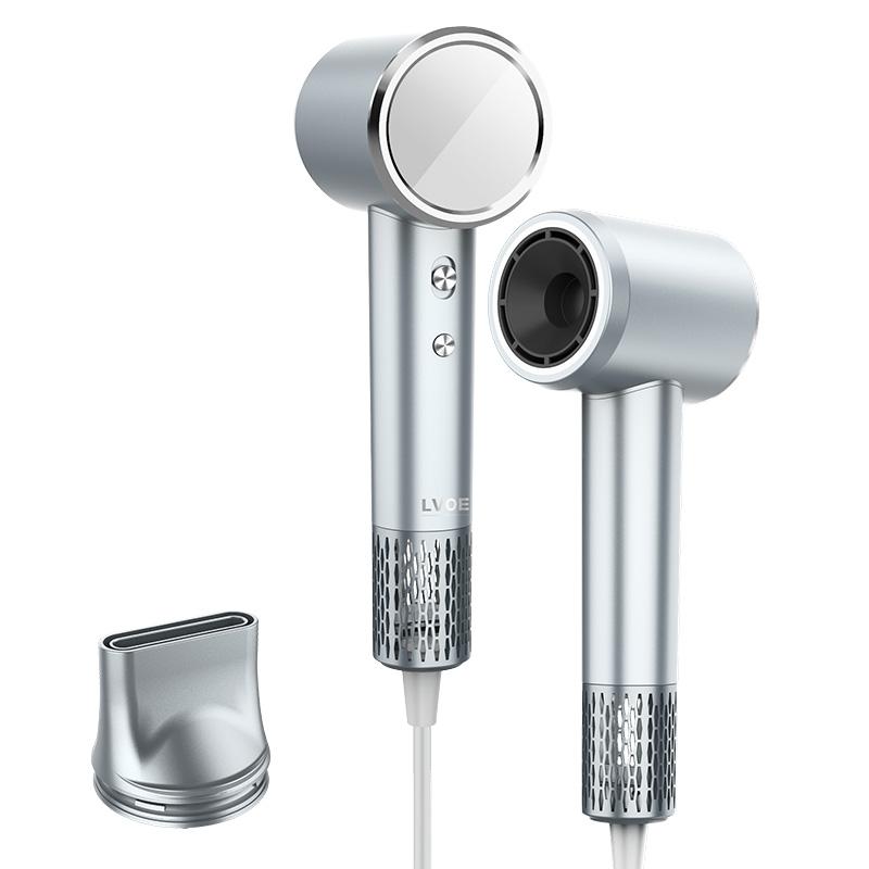 

Высокоскоростной фен 1500 Вт Профессиональный фен с отрицательными ионами Бытовой фен Бесщеточный двигатель Низкий уровень шума Ионный фен EU