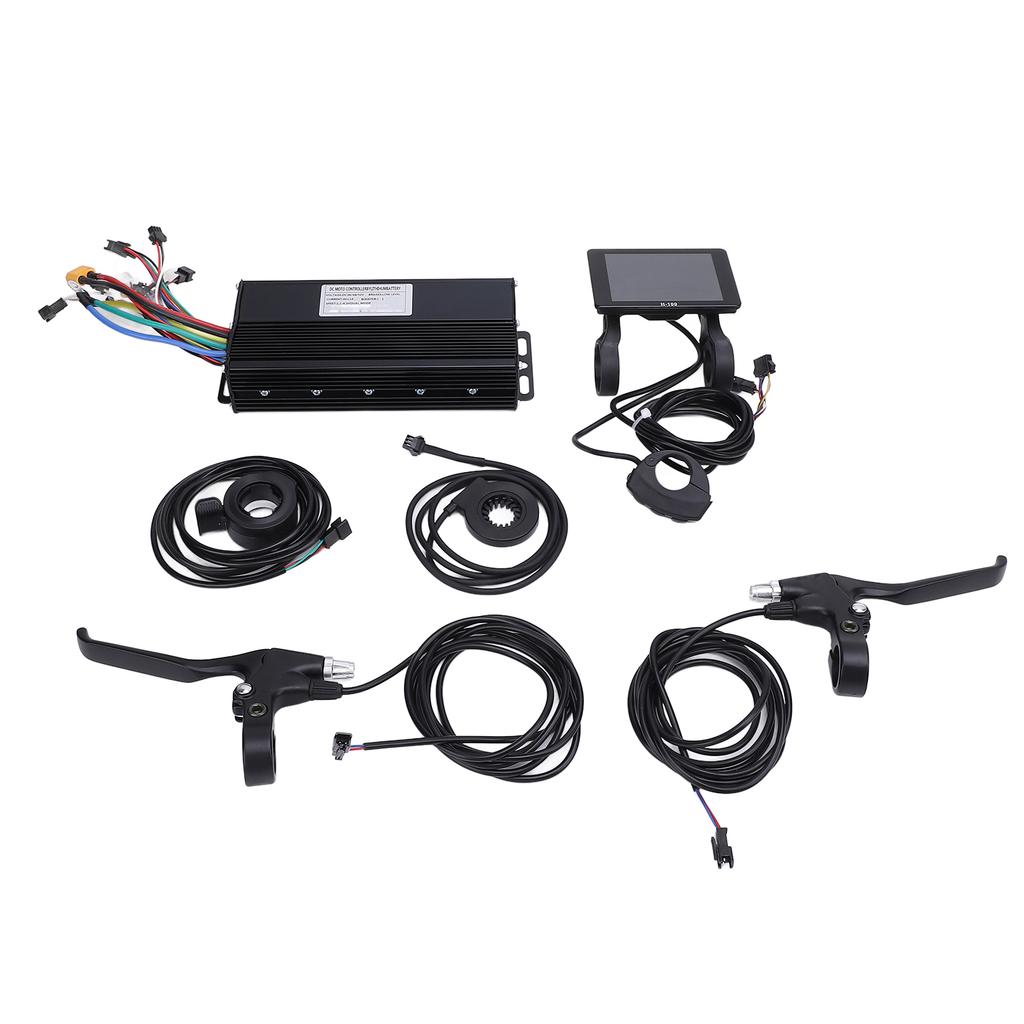 Electric Cycling Controller Kit 40A 36V 48V 52V H 100 Display 3 Mode Brushless Motor Speed Controller Kit