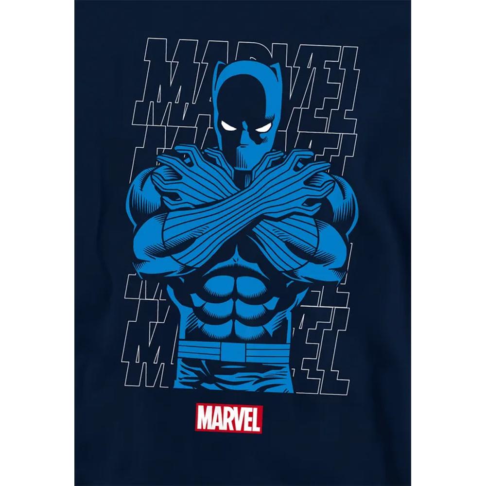 Black Panther Childrens/Kids Stripe Hoodie