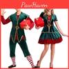 Durable Christmas Costume For Couples With Fashionable Style And Soft Velvet Feel