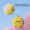 TPR Cartoon Training Ball Indestructible Plush Dog Play Toy With Squeaker Small Dogs Tough Toy Pet Supplies Tooth Chew Cute Toys