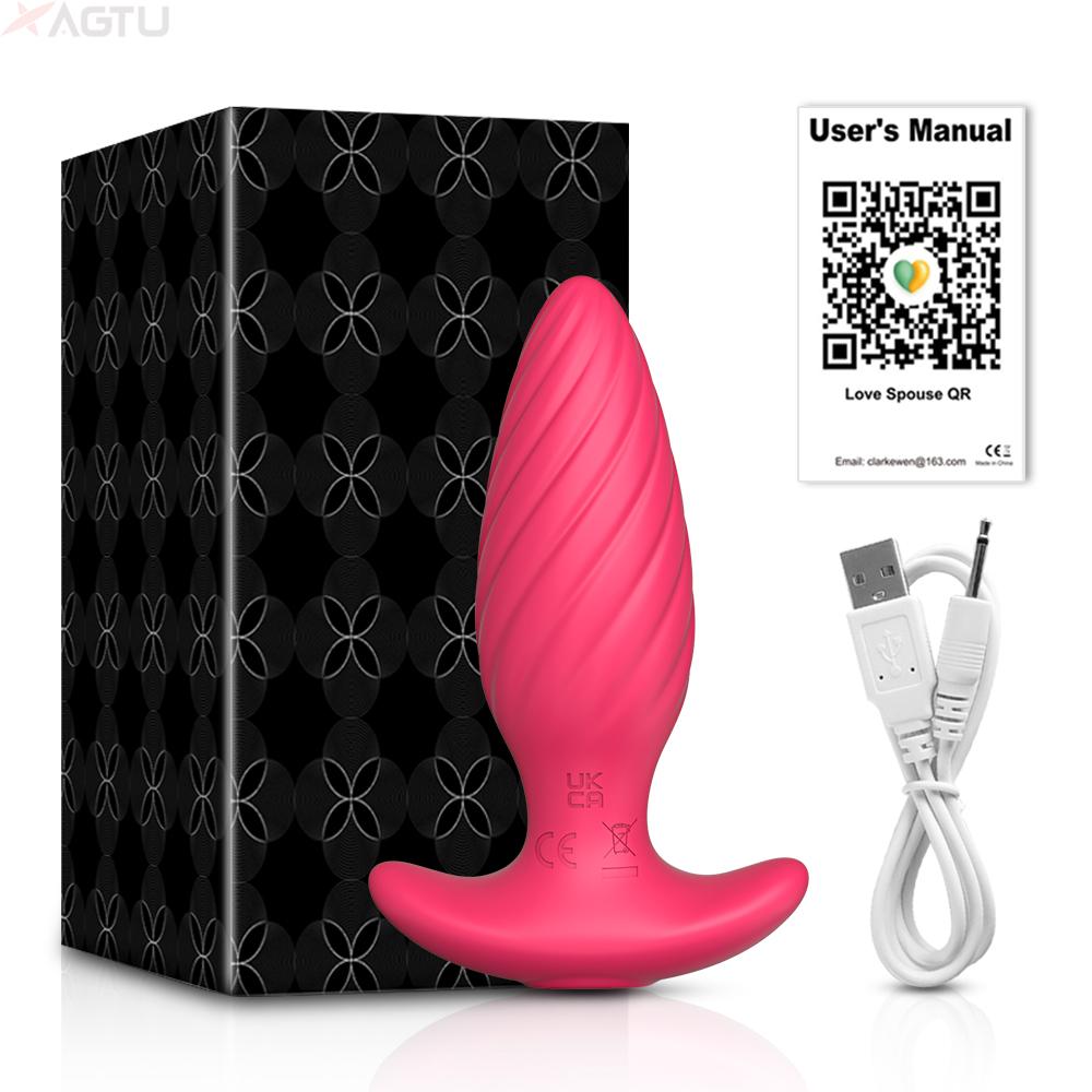 Bluetooth APP Control Anal Plug Vibrator for Women Butt Plug Male Prostate Massager Masturbator Adult Goods Sex Toys for Men
