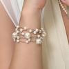 Large and Small Pearl Double-layer Necklace French Light Luxury High-end Sweater Chain Retro Temperament Elegant Necklace