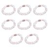 8PCs Stretchy Hair Scrunchies Nonslip Elastic HairBands Gentle Hairtie For Various Hair Type Updos Ponytail Holder