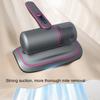 Bed Vacuum Cleaner 12KPa Strong Suction Low Noise UV Light Mite Remover High-Frequency Beating Ergonomic Handheld