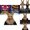 Pvc Material Five Nights At Freddy's Rabbit Headpiece For Costume Parties