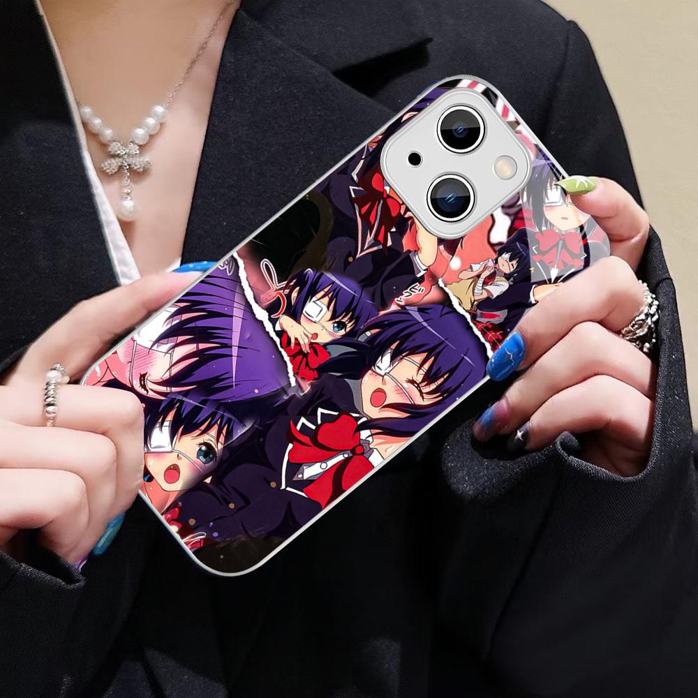 Chuunibyou Rikka Takanashi Cell Phone Case For IPhone 14 13 12 Mini 11 Pro XS Max X XR 14 Plus Tempered Glass Cover