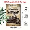 Retro Motorcycle Tin Sign Man Cave Garage Decor 20x30 Cm Metal Poster